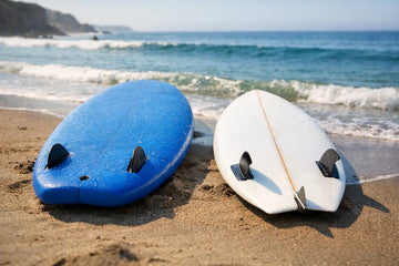 Softtop versus hardboard surfboard: wat past?