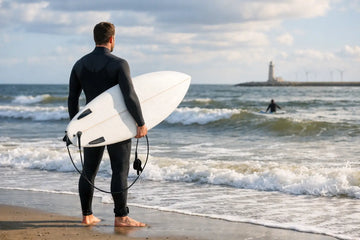 Beste surf wetsuit heren voor Nederlandse sessies