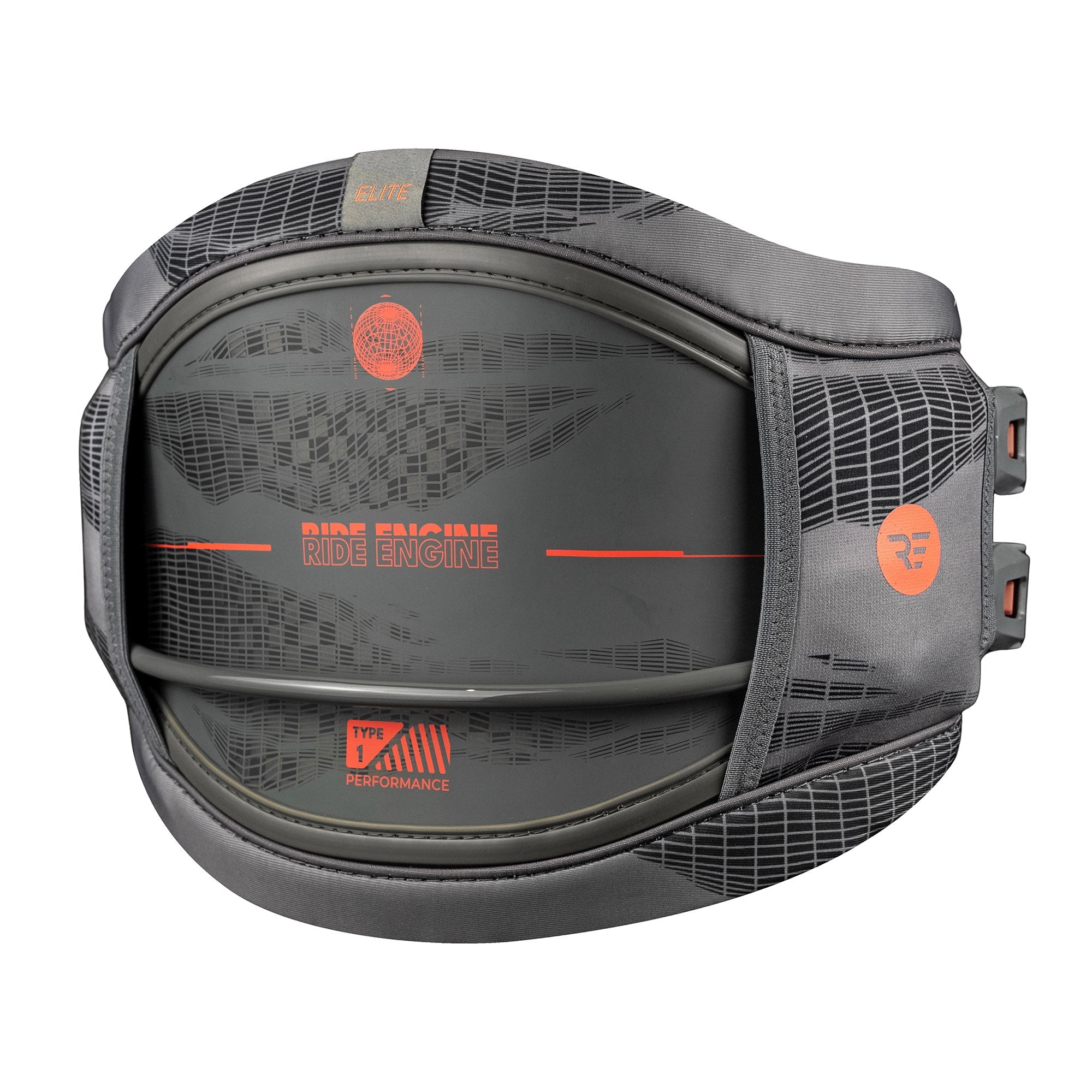 Elite Carbon Type 1 Hyperlock Harness | Graphite