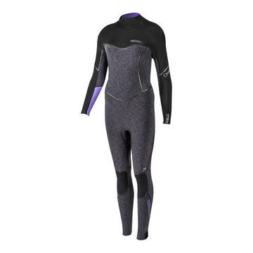 Oxygen Steamer V-zip 6/4 | Black/Lavender
