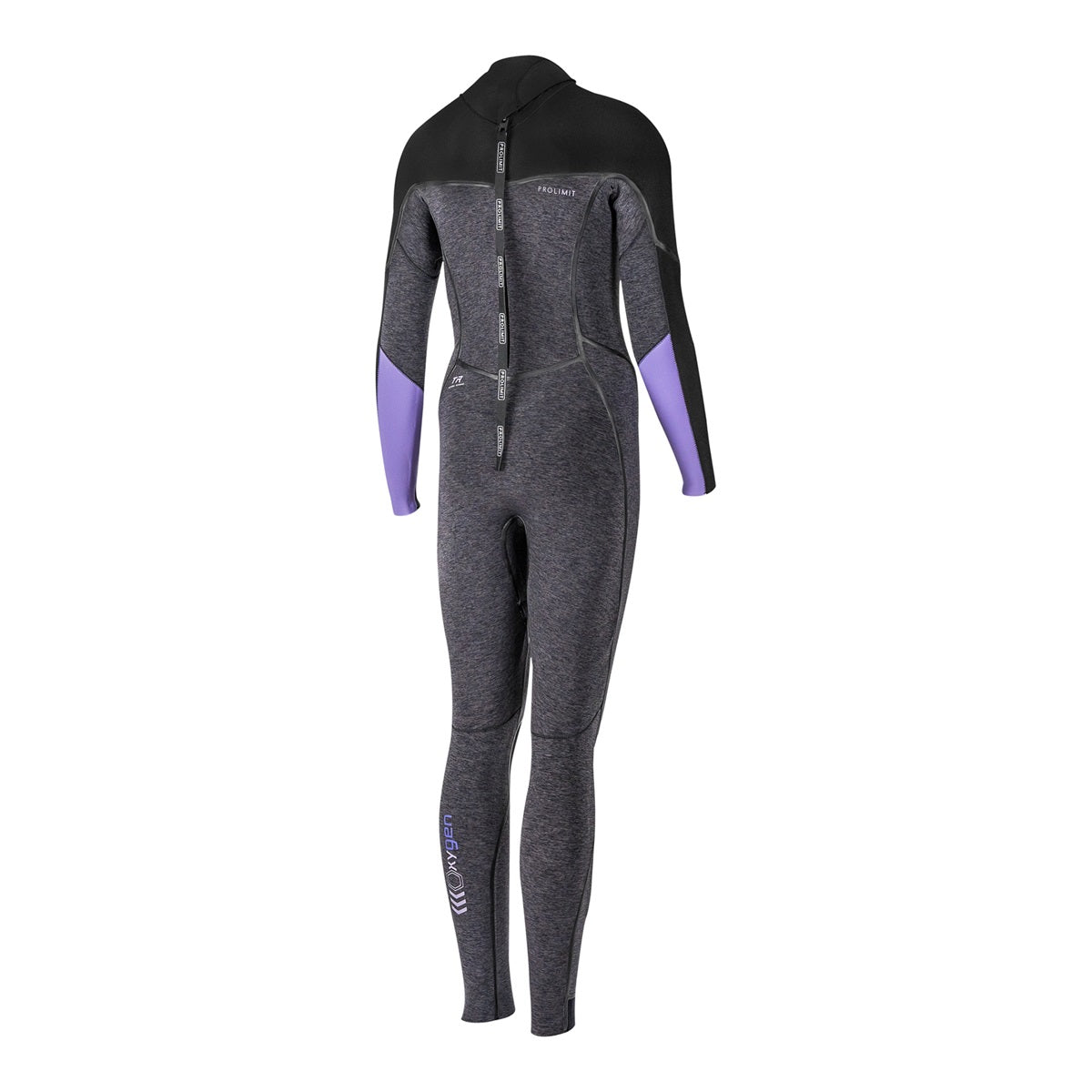 Oxygen Steamer V-zip 6/4 | Black/Lavender