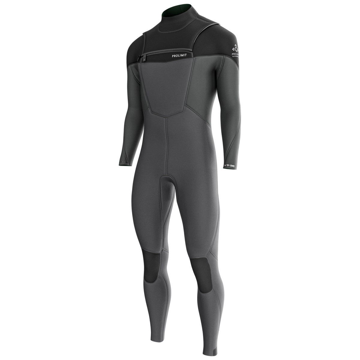 Prolimit Fusion Steamer Freezip 4/3 GBS Black heren wetsuit