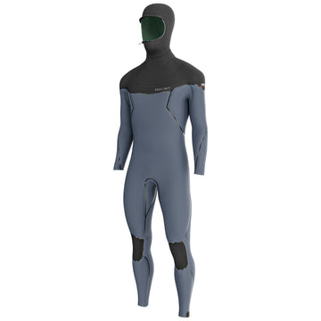 Vapor Steamer C-zip 6/4 Hooded | Black/Blue