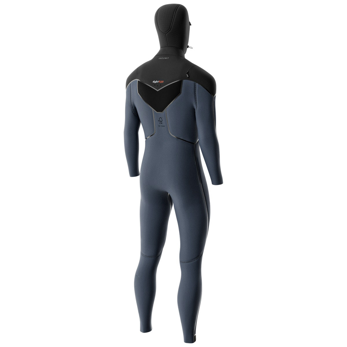 Vapor Steamer C-zip 6/4 Hooded | Black/Blue