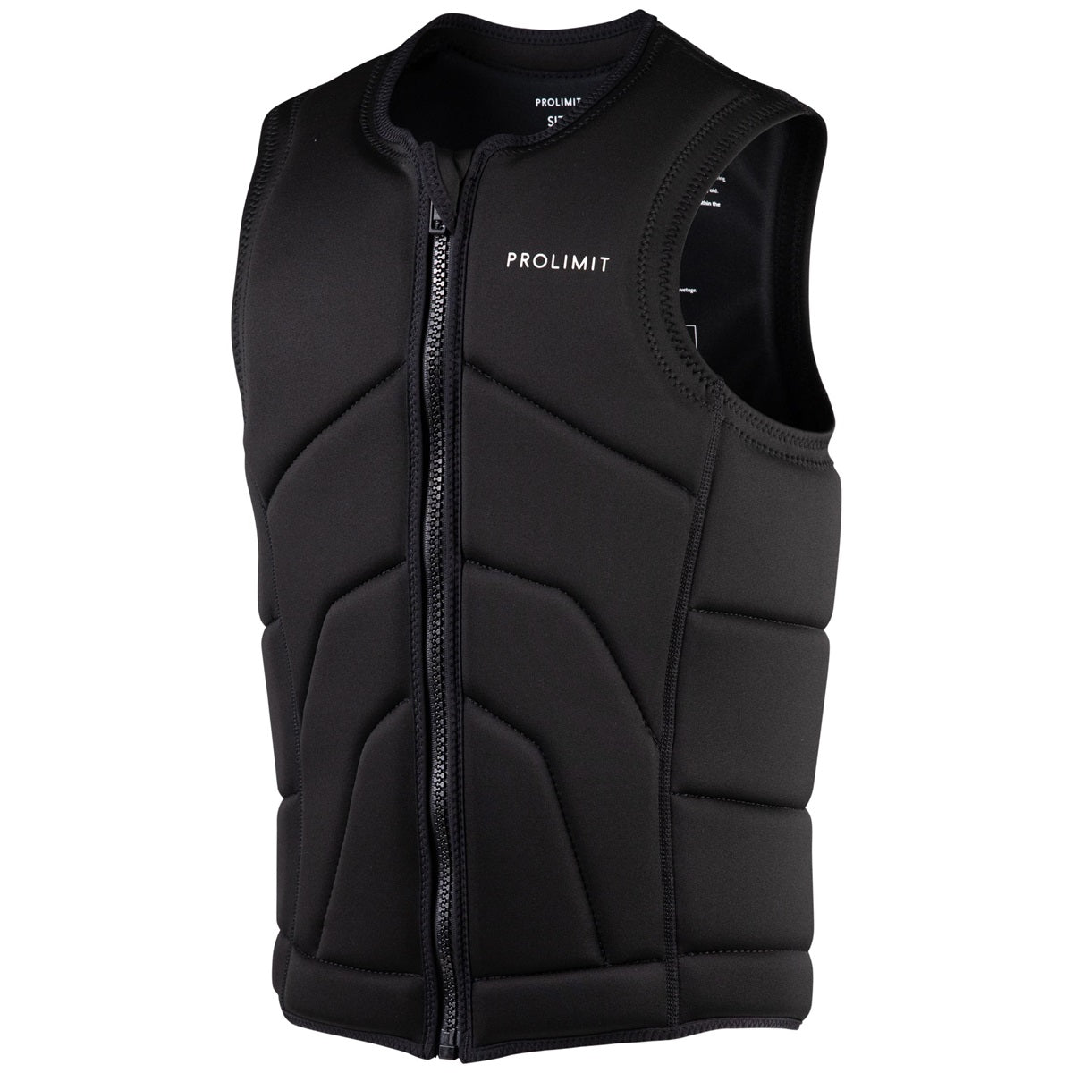 Fusion Vest Full Padded Frontzip | Black