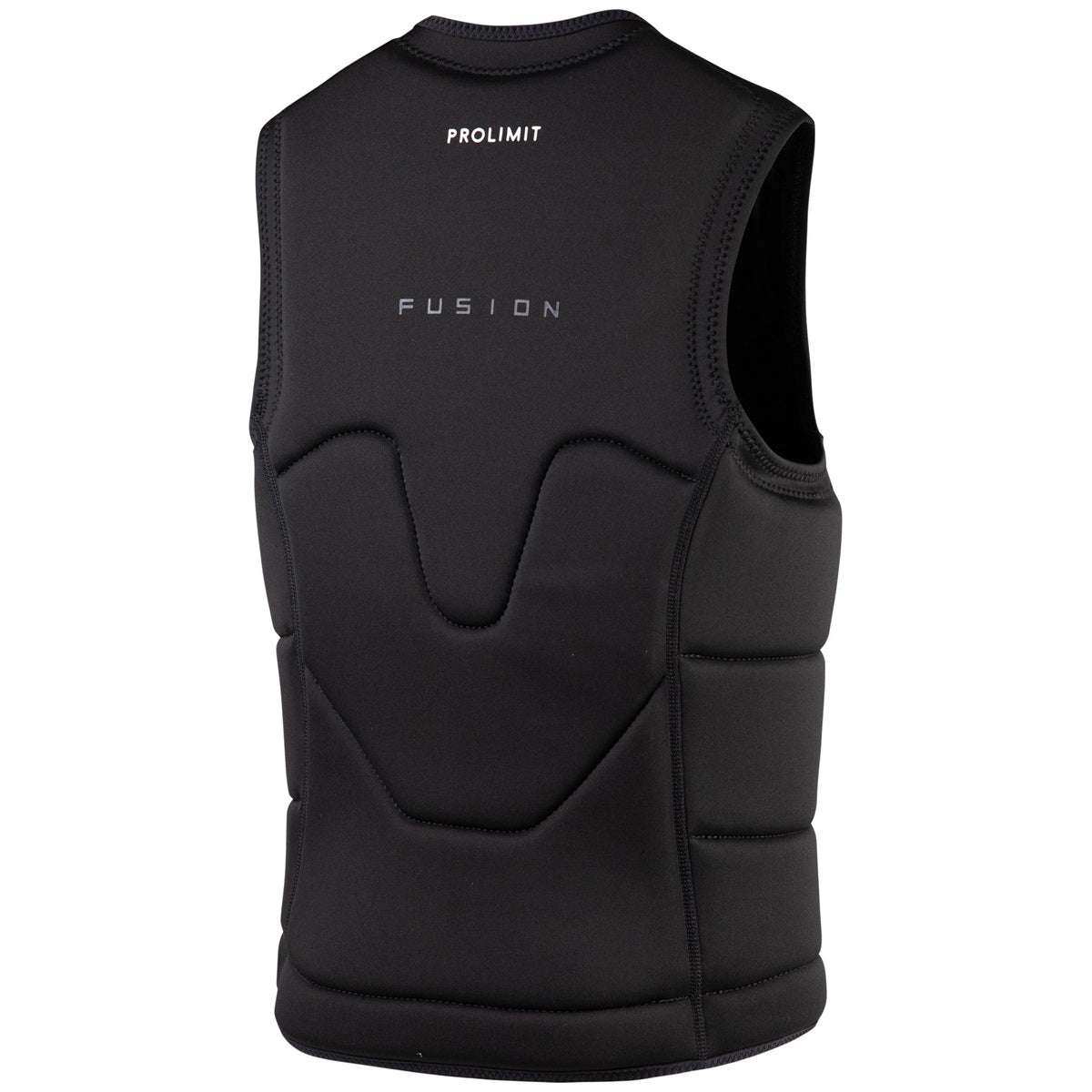 Fusion Vest Full Padded Frontzip | Black
