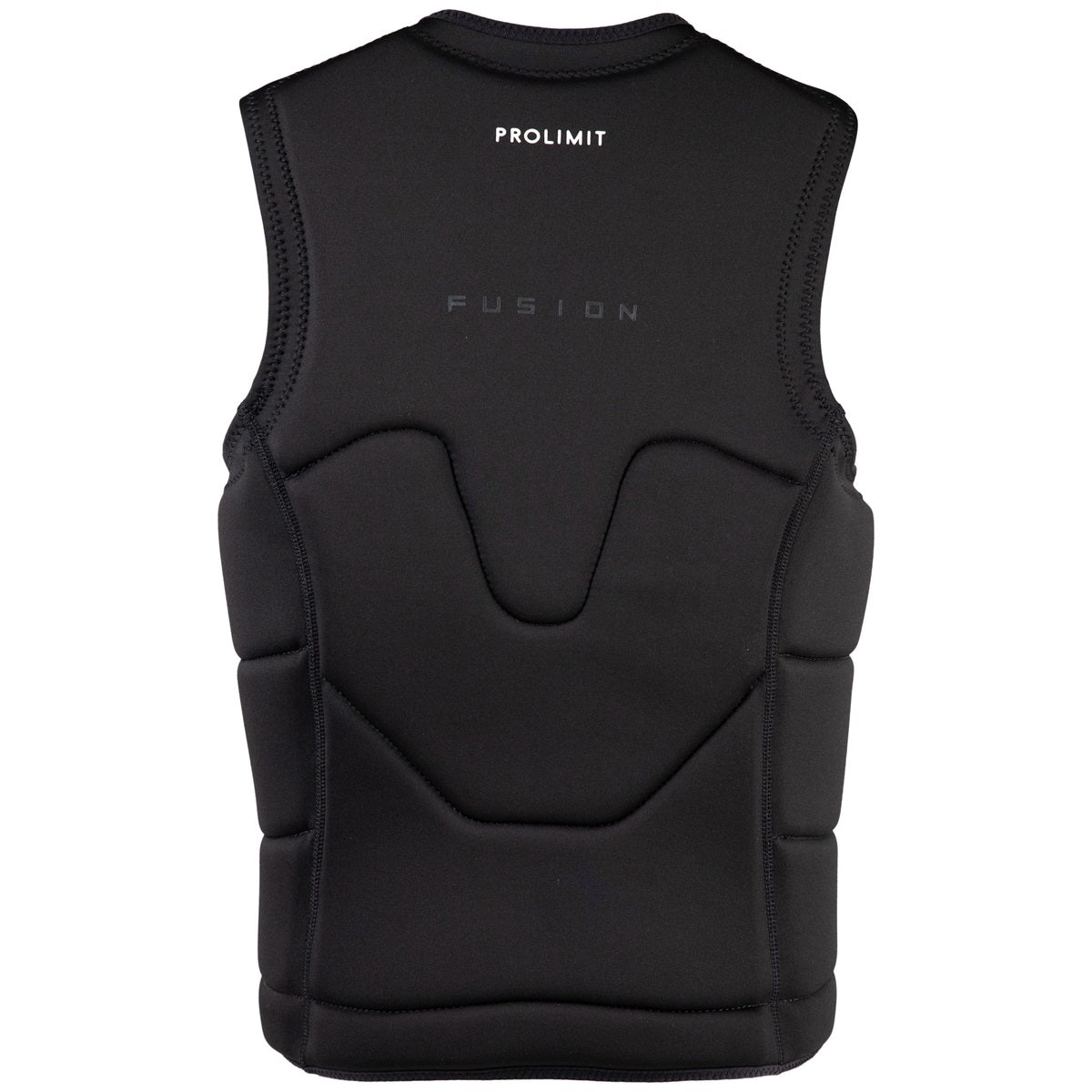 Fusion Vest Full Padded Frontzip | Black