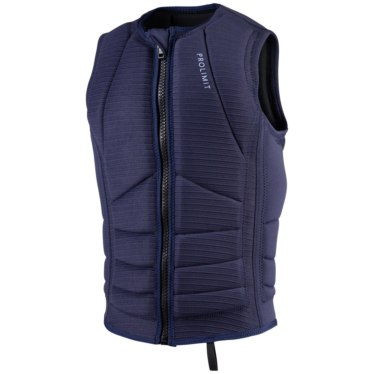 Flare Vest Full Padded Frontzip | Blue