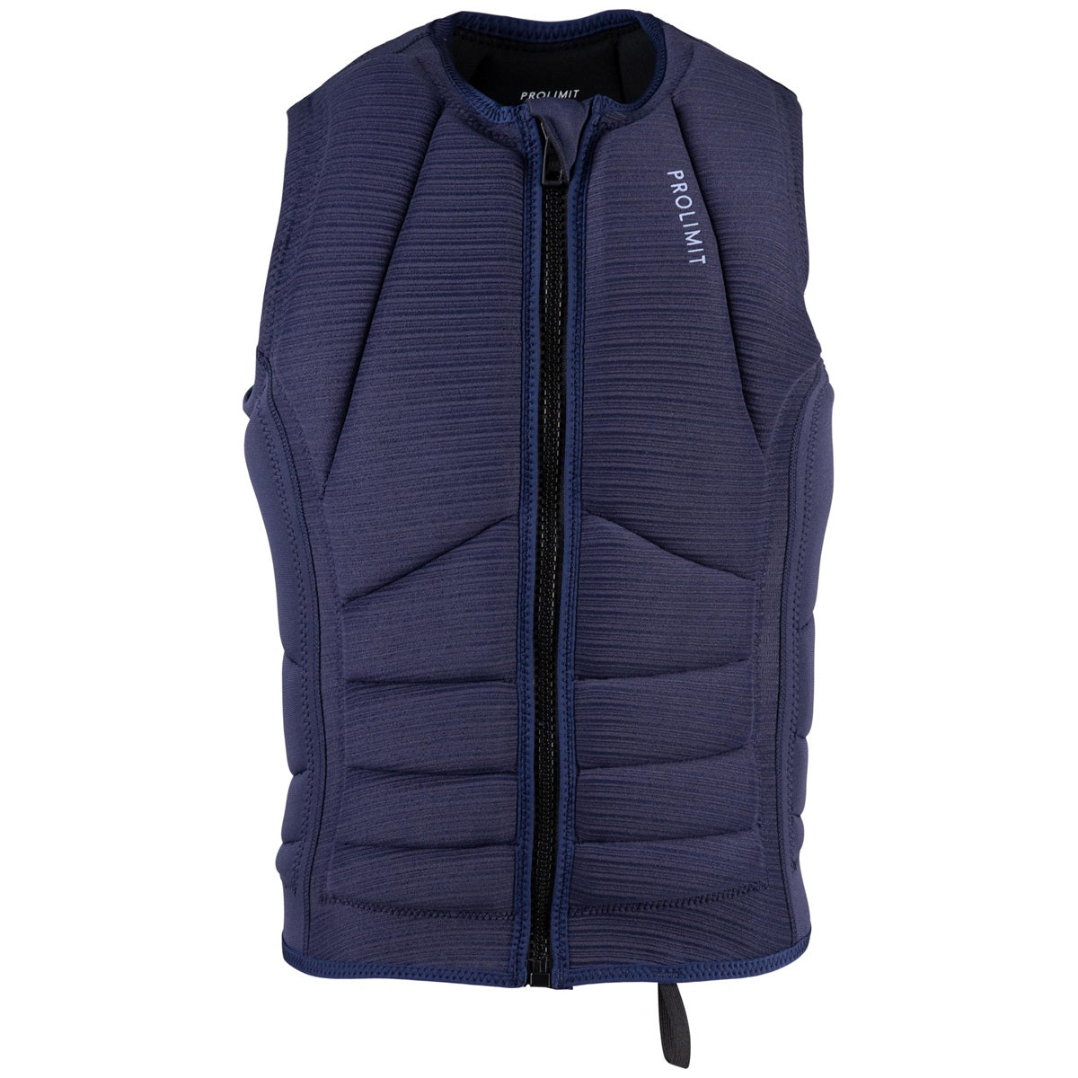 Flare Vest Full Padded Frontzip | Blue