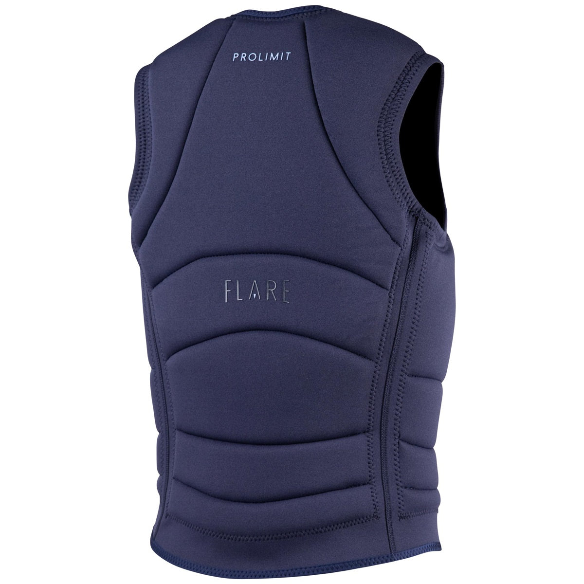 Flare Vest Full Padded Frontzip | Blue