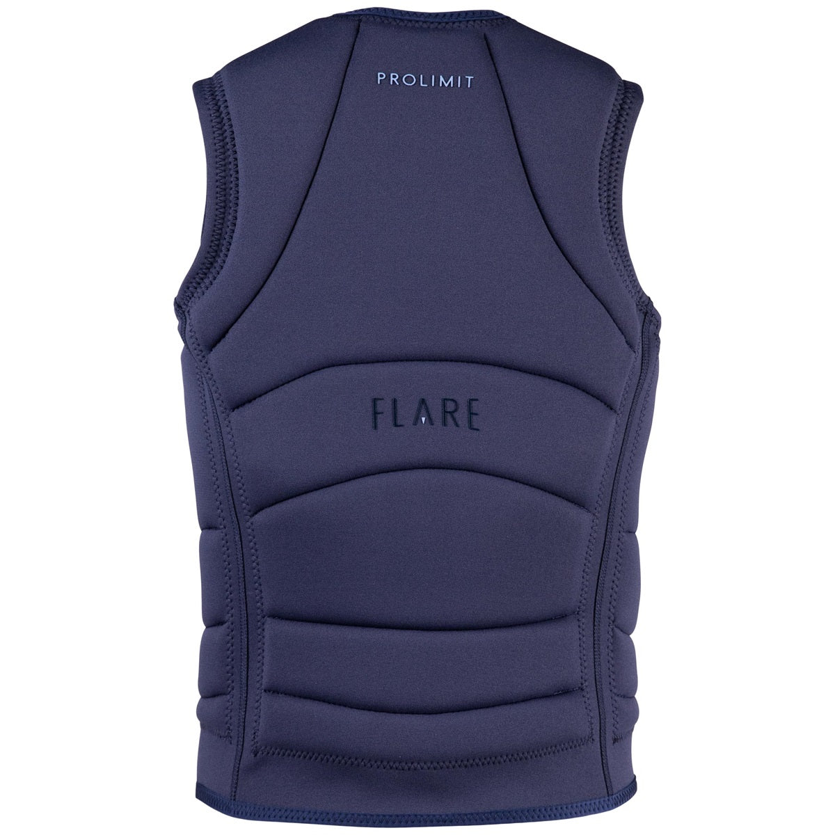 Flare Vest Full Padded Frontzip | Blue
