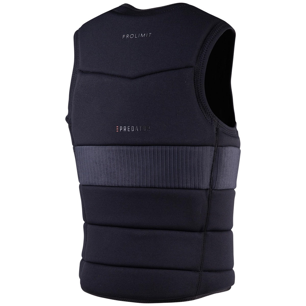 Predator Vest Full Padded Frontzip | Black