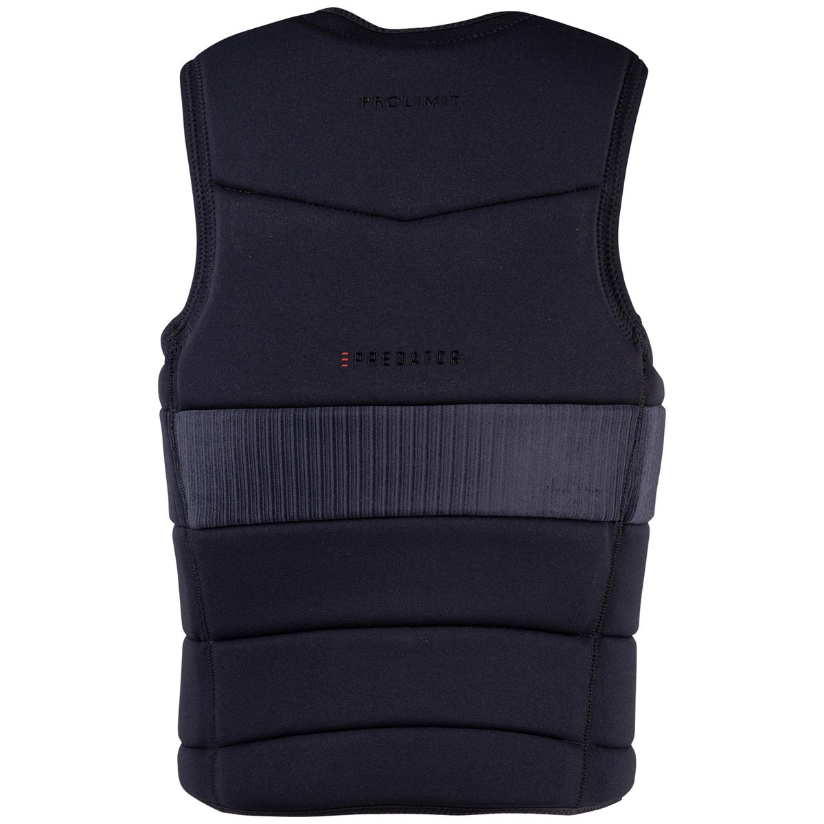 Predator Vest Full Padded Frontzip | Black