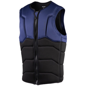 ACE Vest Full Padded Frontzip | Black/Blue