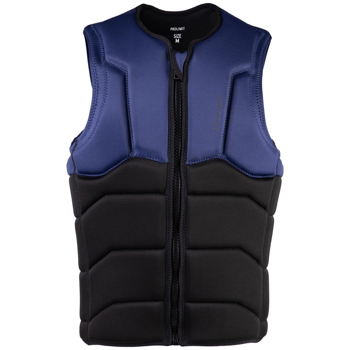ACE Vest Full Padded Frontzip | Black/Blue