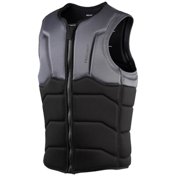Ace Vest Full Padded Frontzip | Black/Grey