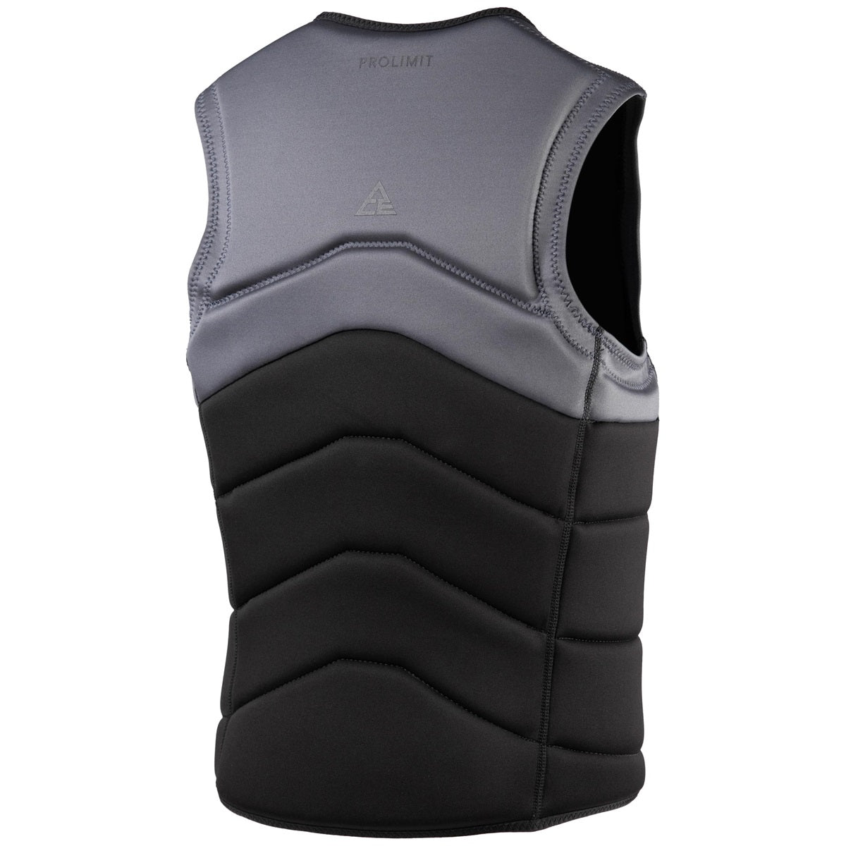 Ace Vest Full Padded Frontzip | Black/Grey