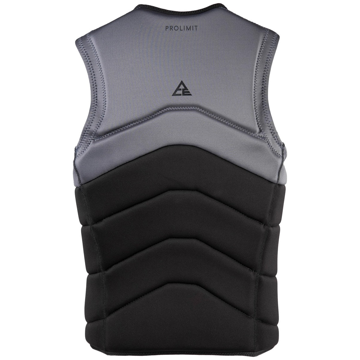 Ace Vest Full Padded Frontzip | Black/Grey