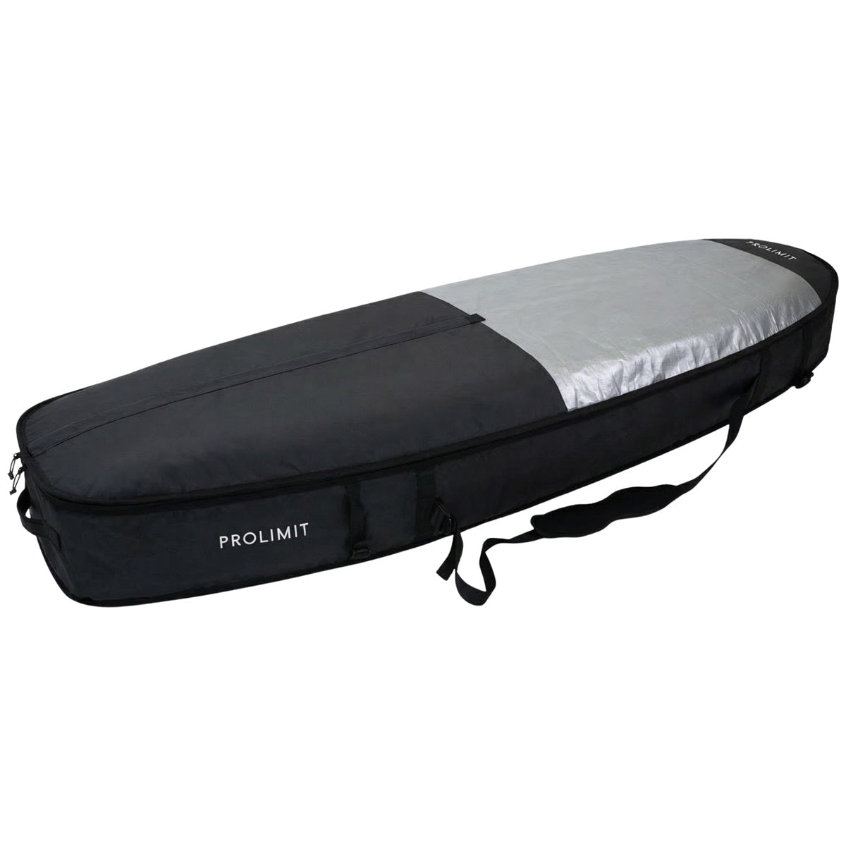 DW Foil Performance Boardbag With Slider Wheels | Black Edition