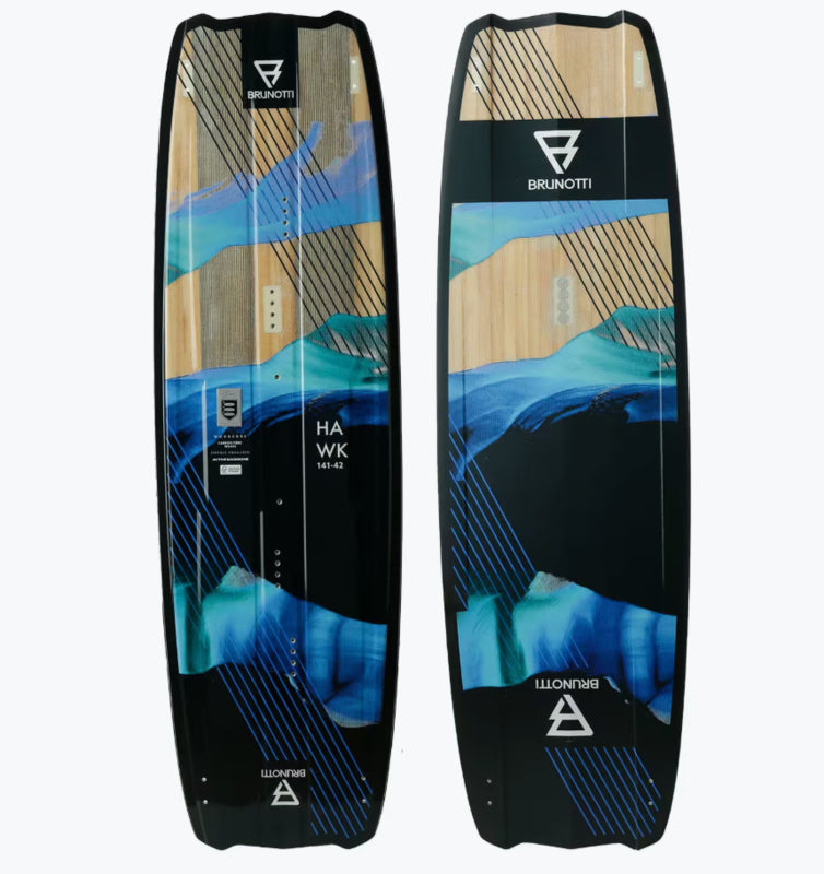 Brunotti Hawk+G10Fins Uni Kiteboard