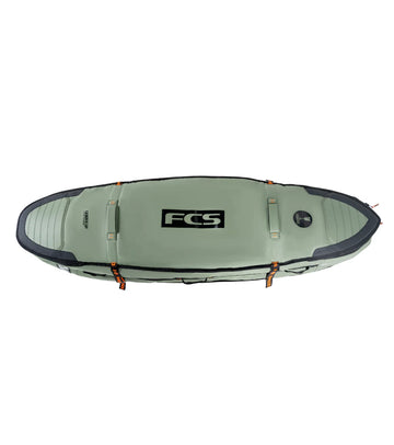 FCS Travel 3 Wheelie Shortboard / Fish Board Bag GO-Light