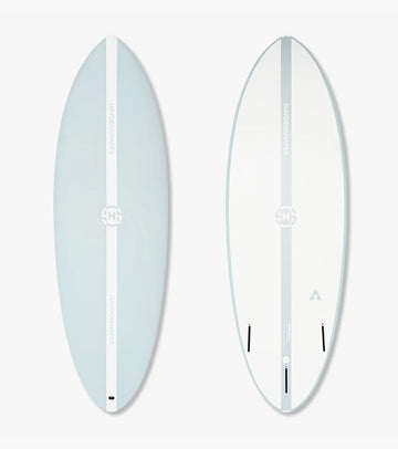 Haydenshapes Hypto Krypto EPS Soft Top - Futures - 3 Fin - Blue Tile
