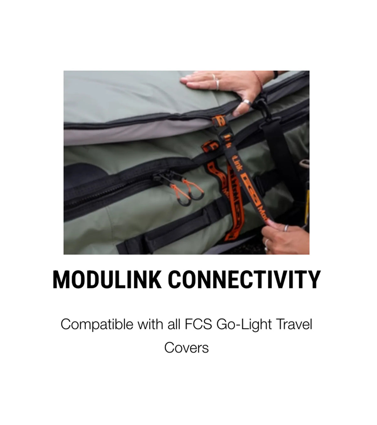 FCS Classic Mid-Length Board Bag GO-Light