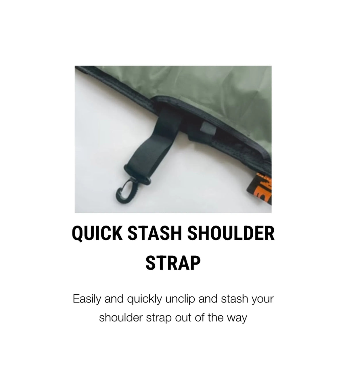 FCS Classic Mid-Length Board Bag GO-Light