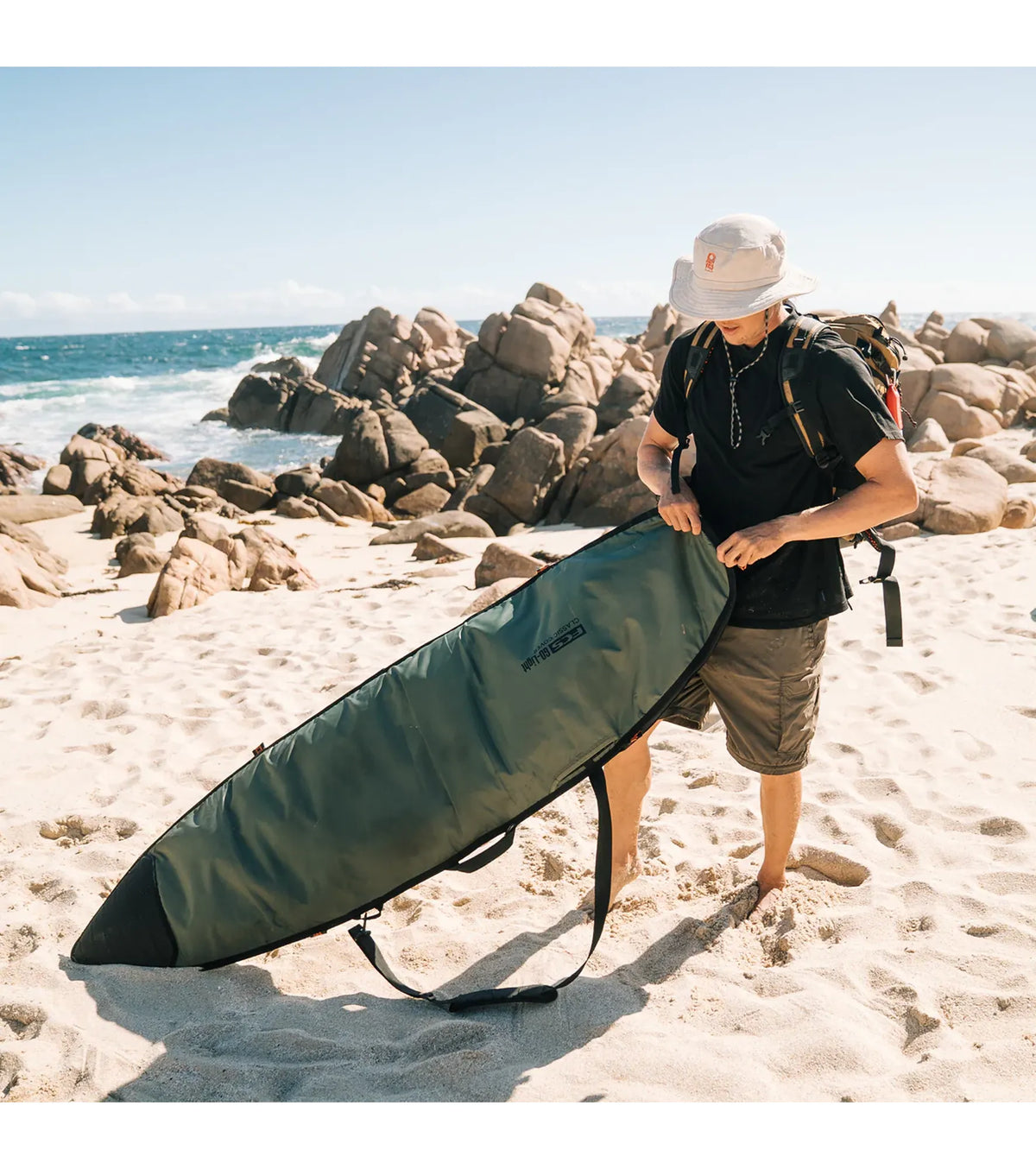 FCS Classic Mid-Length Board Bag GO-Light