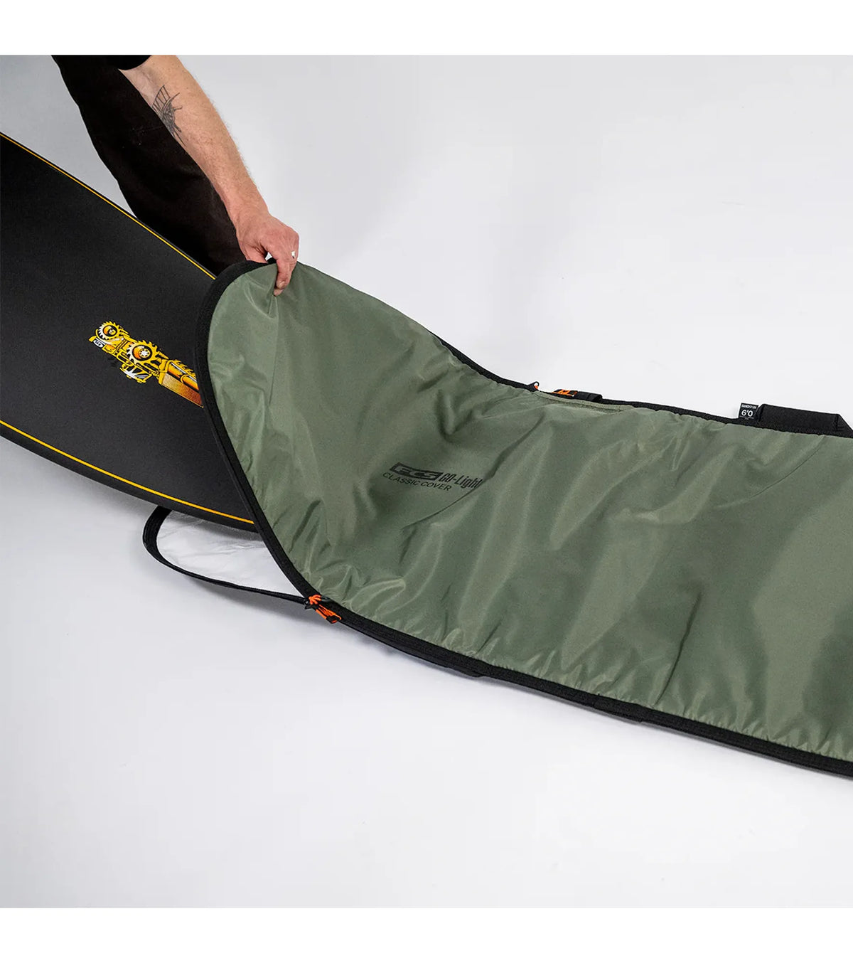FCS Classic Fish Board Bag GO-Light