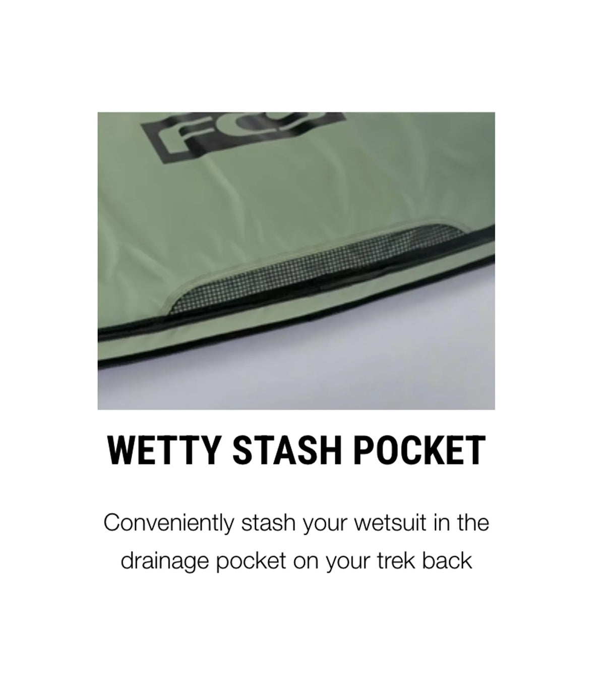 FCS Day-X Shortboard / Fish Board Bag GO-Light
