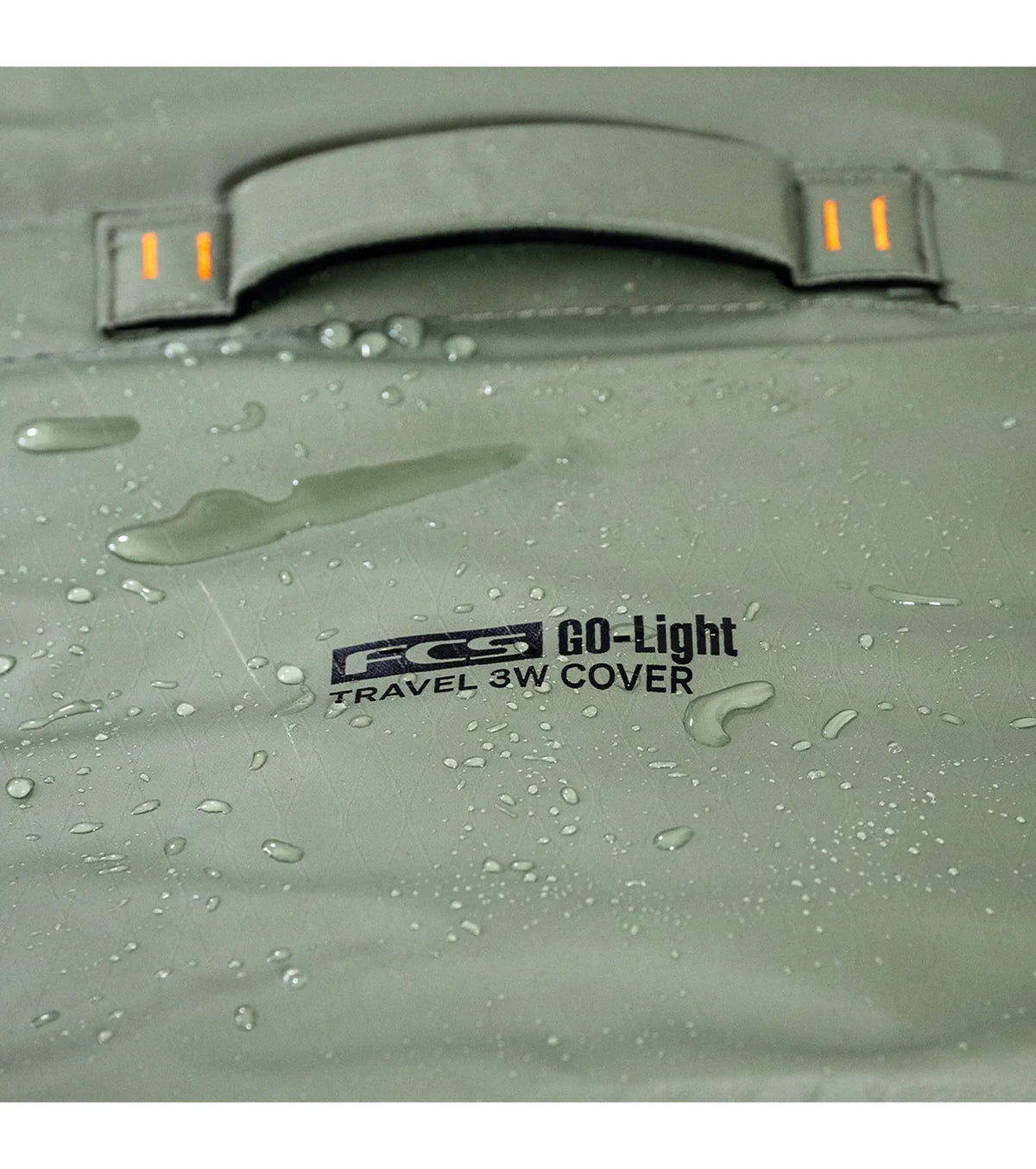 FCS Travel 3 Wheelie Shortboard / Fish Board Bag GO-Light