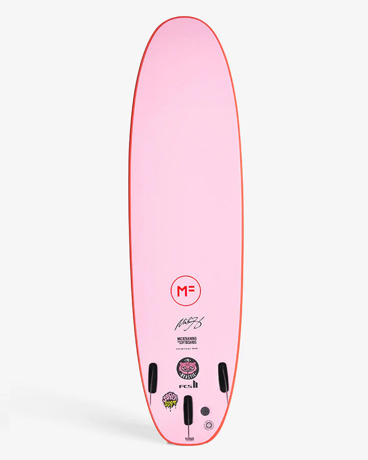 MF beastie soft red/pink