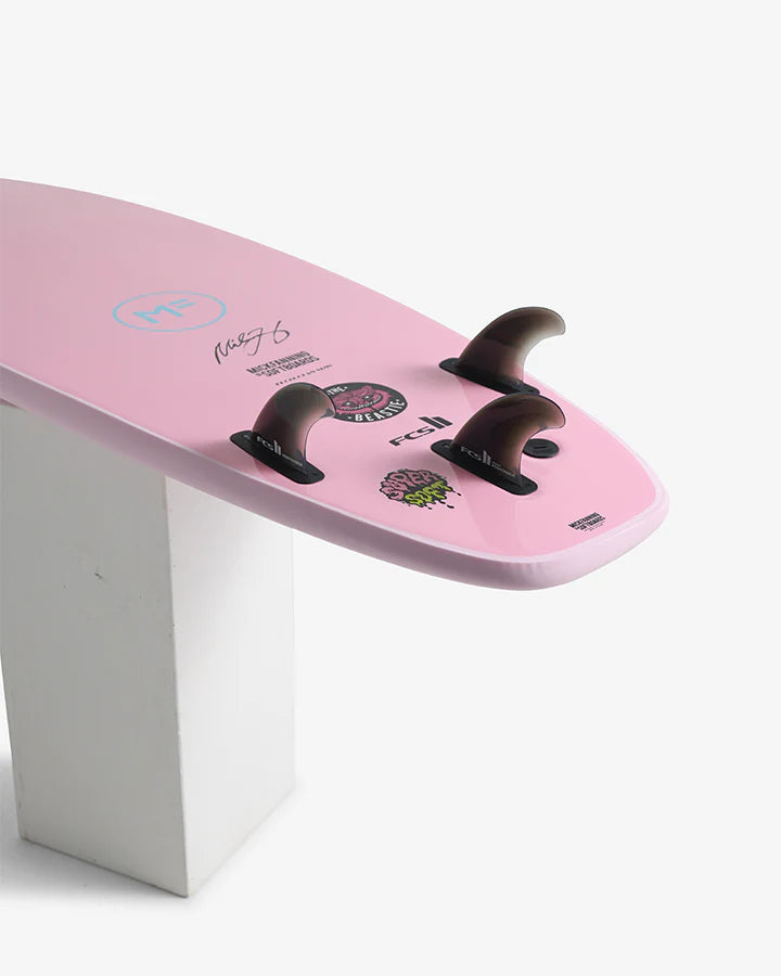 MF beastie soft baby pink