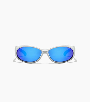 Ritual Vision - Demon Speed - Matte Chrome / Blue Reflective - Polarised