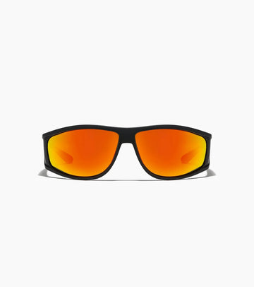 Ritual Vision - The Vacationer - Matte Black / Orange Reflective - Polarised