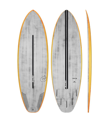 Torq PG-R ACT - Futures - 5 Fin - Orange Rail