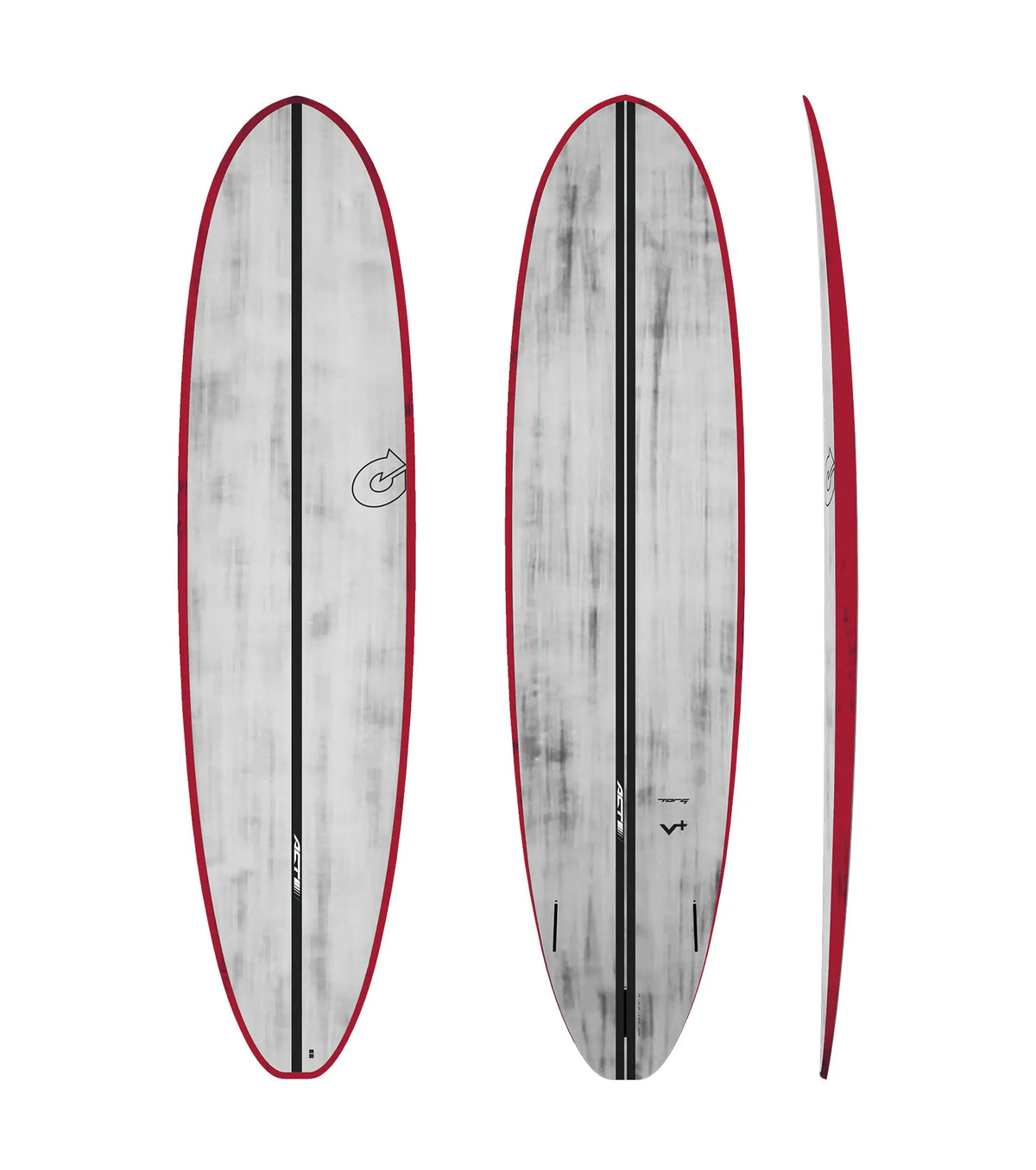 Torq V+ ACT - Futures - 3 Fin - Red Rail