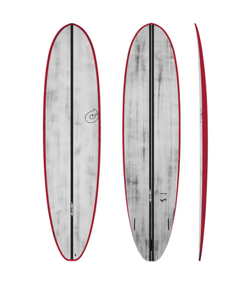 Torq V+ ACT - Futures - 3 Fin - Red Rail