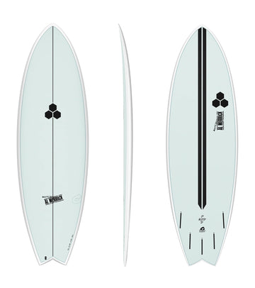 Channel Islands Pod Mod - Al Merrick - X-Lite - Futures - 5 Fin - Glacier Blue