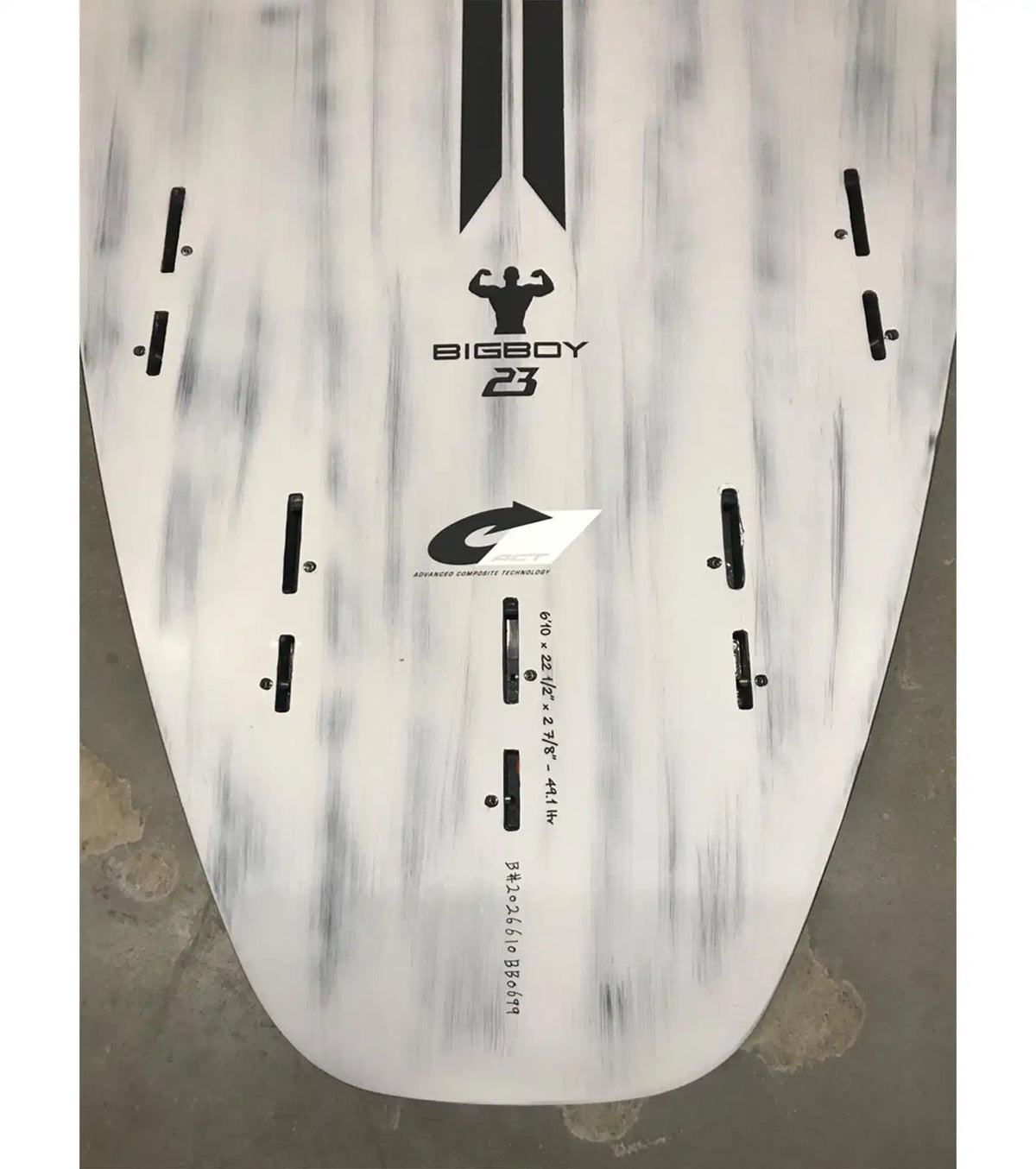 Torq BigBoy 23 ACT - Futures - 5 Fin - Blue Rail