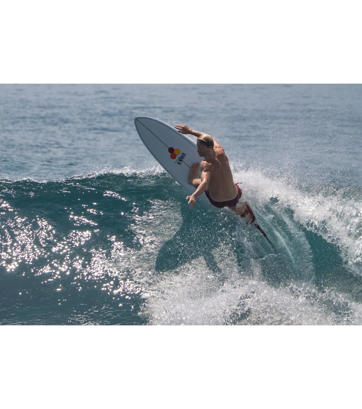 Channel Islands M23 - Al Merrick - X-Lite - Futures - 3 Fin - Oyster Grey