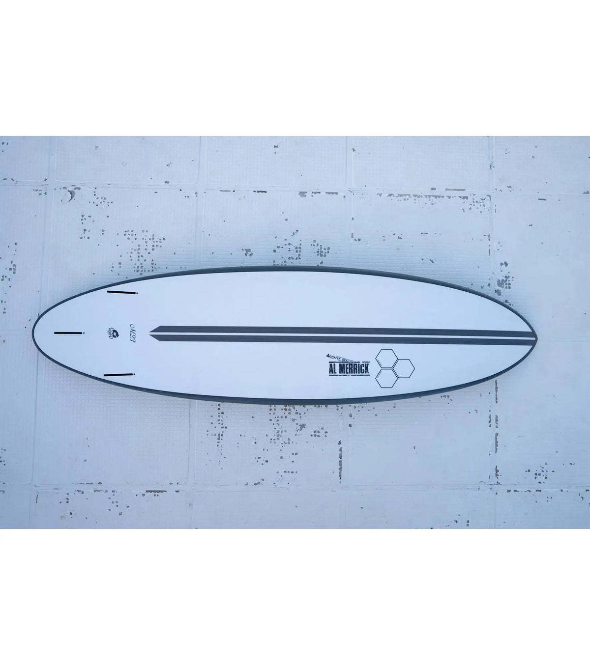 Channel Islands M23 - Al Merrick - X-Lite - Futures - 3 Fin - Oyster Grey