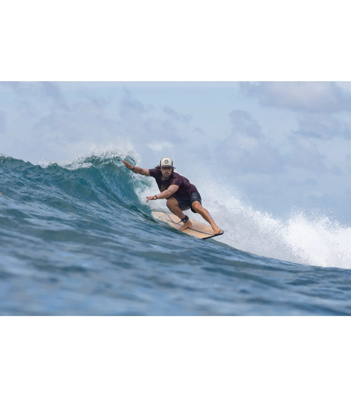 Torq V+ TEC - FCS II - 3 Fin - Blue Rail