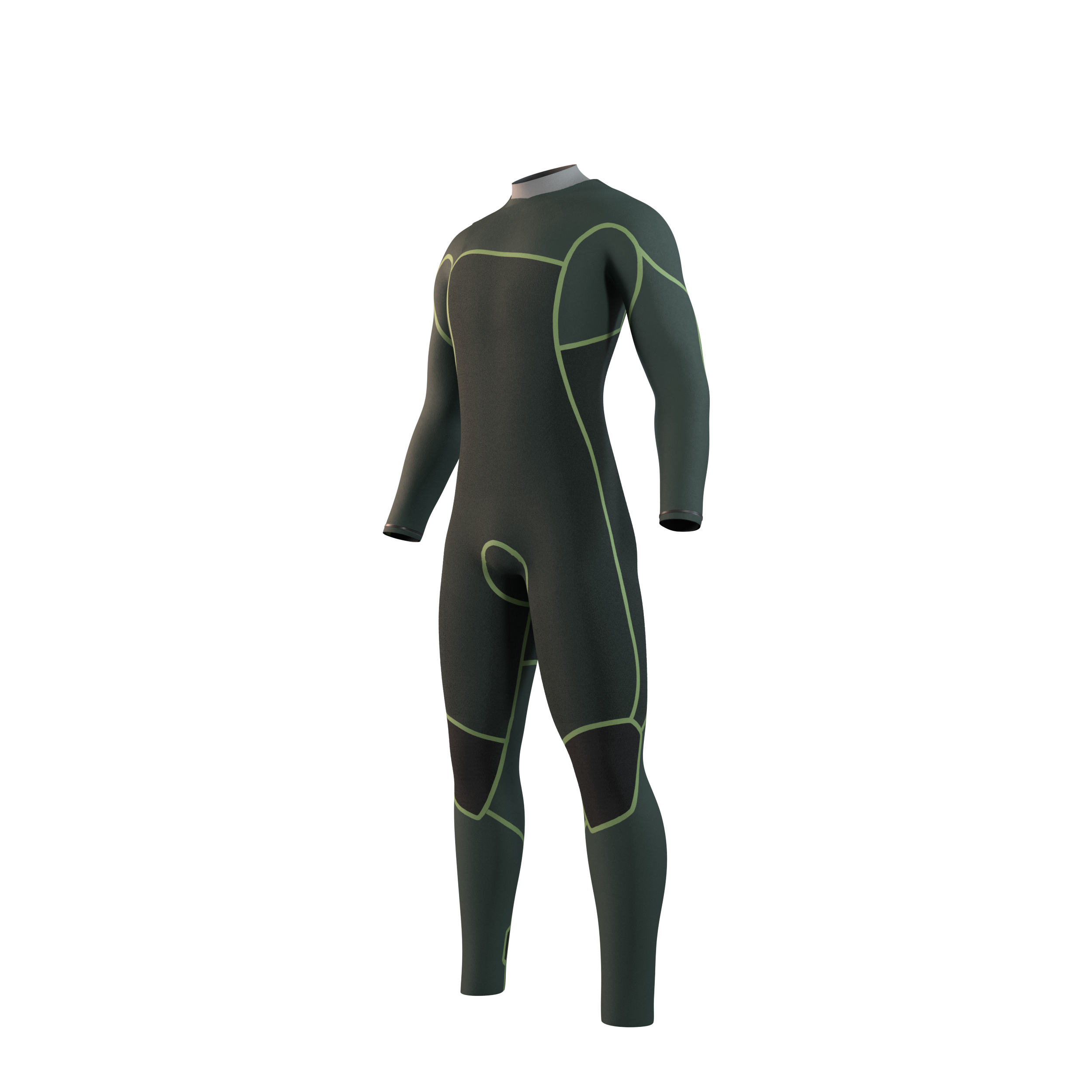 Evolve Fullsuit 4/3mm Fzip Men | Black