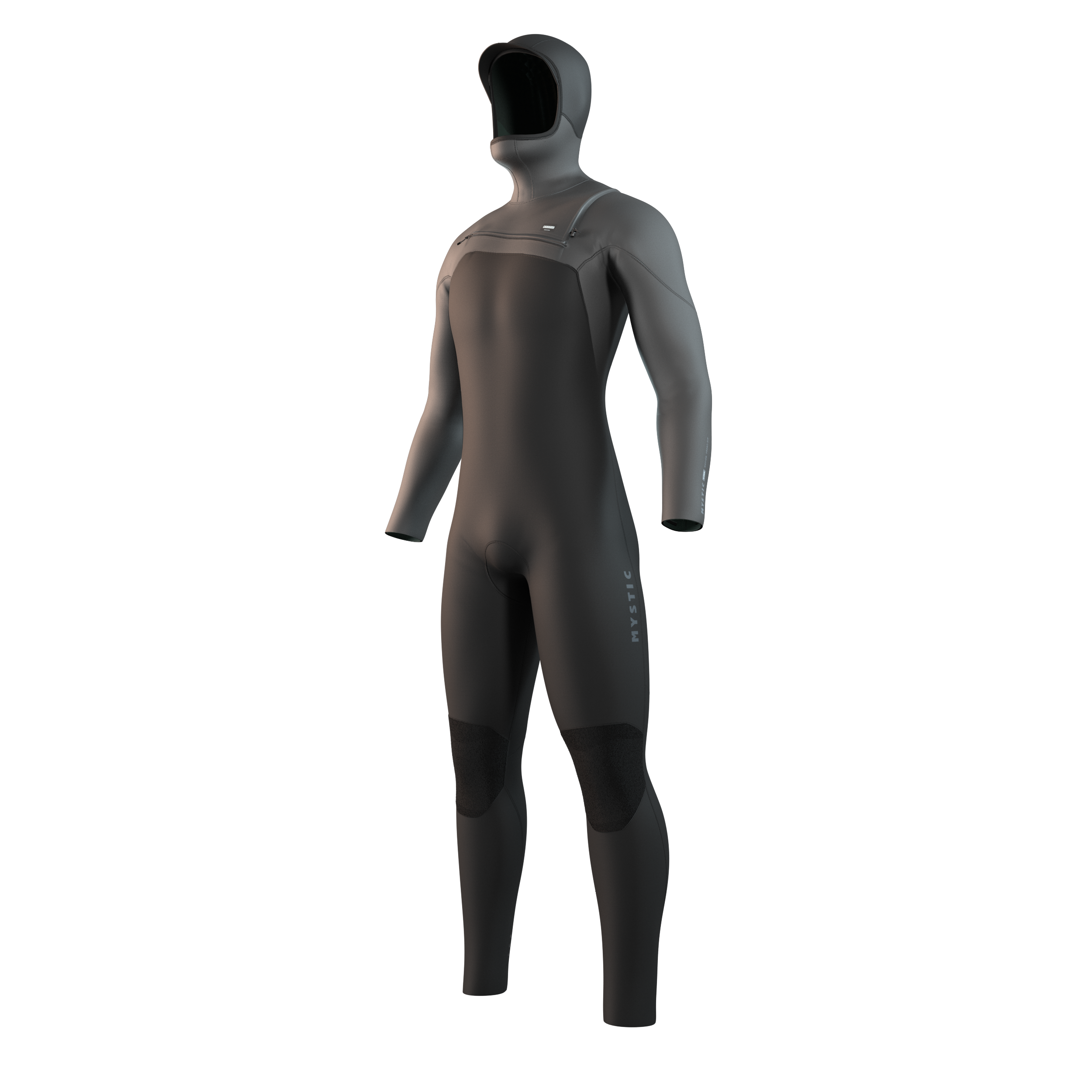 Motion Hooded Fullsuit 5/3mm Fzip | Black