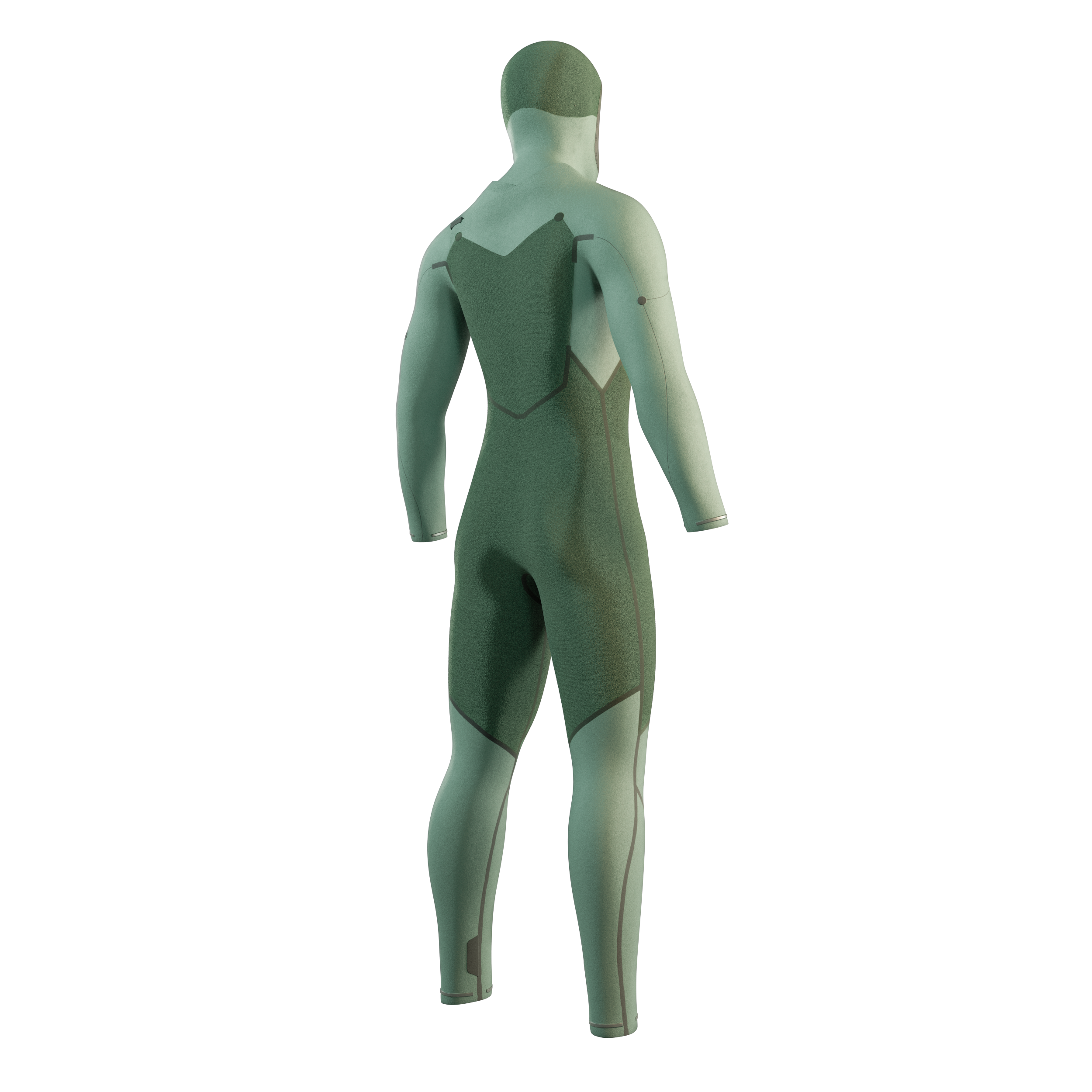 Motion Hooded Fullsuit 5/3mm Fzip | Black