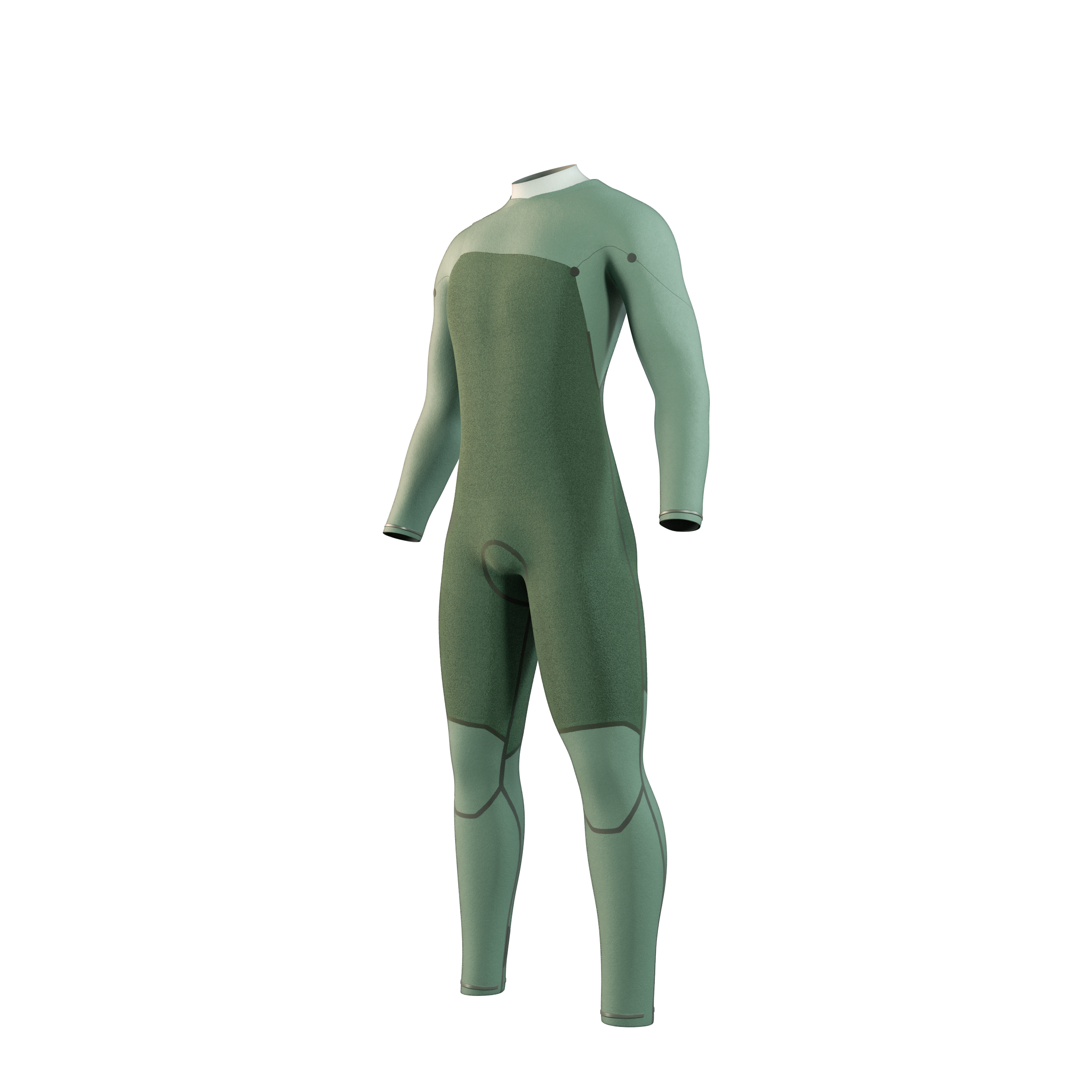 Motion Fullsuit 3/2mm Fzip | Black
