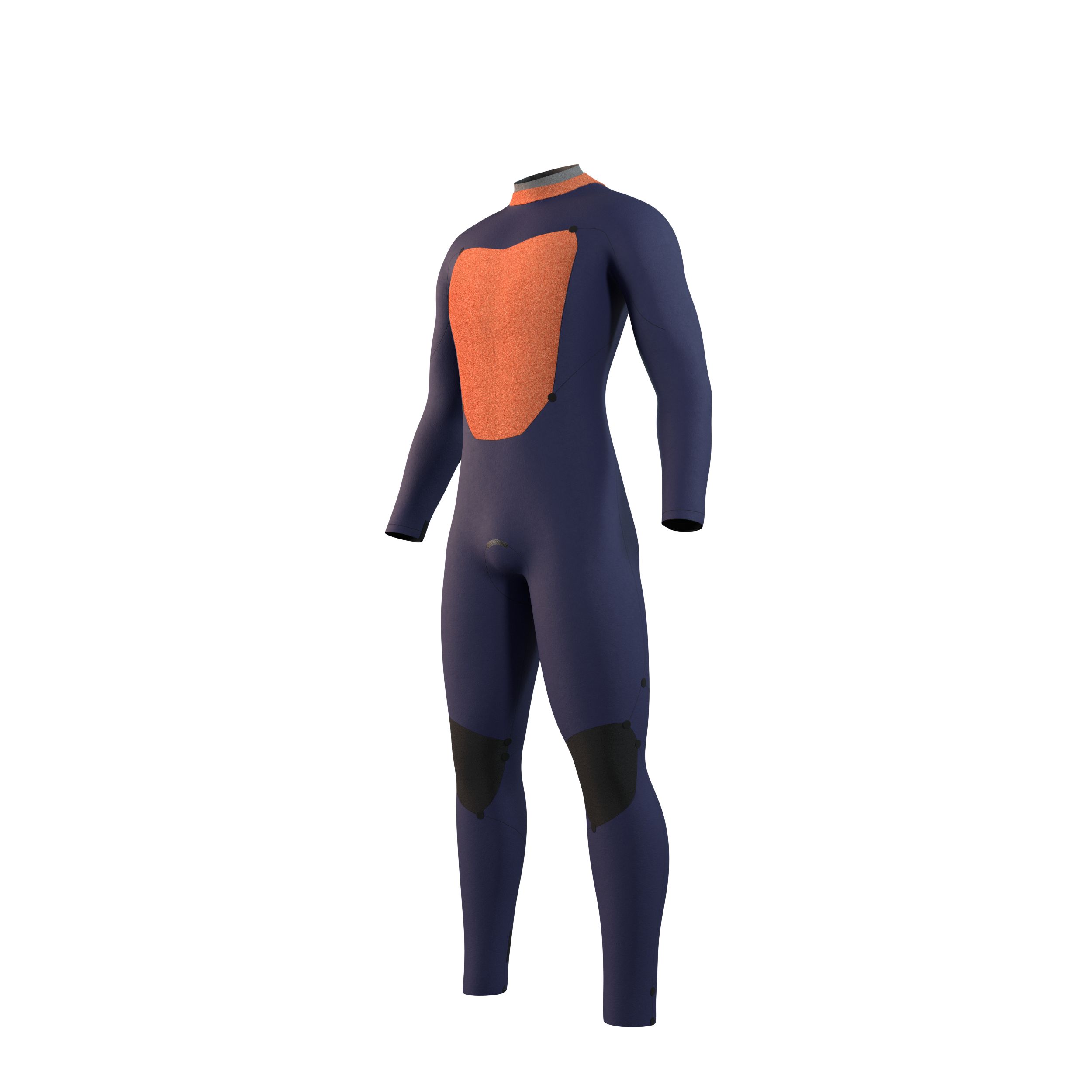 Star Fullsuit 3/2mm Bzip | Black/Blue