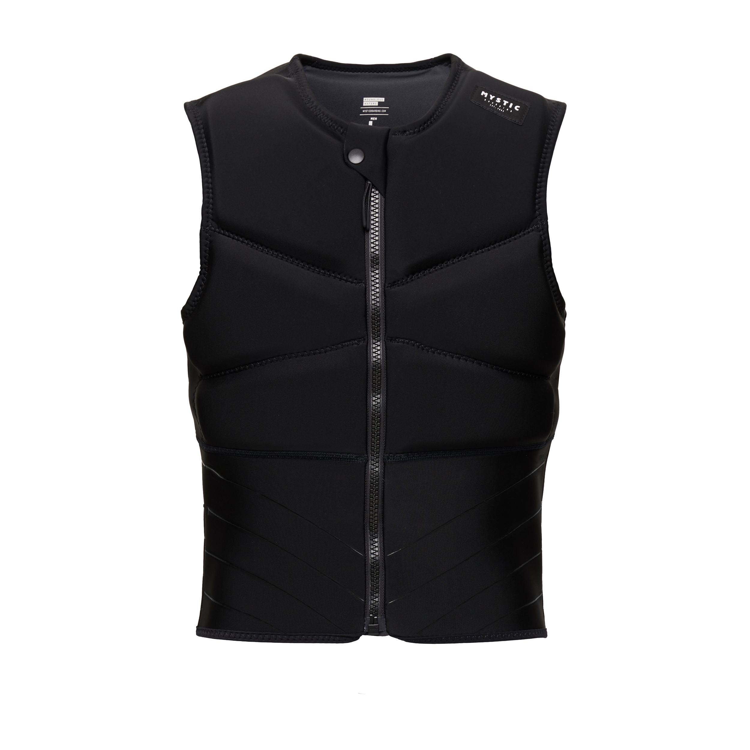 Block Impact Vest Fzip | Black